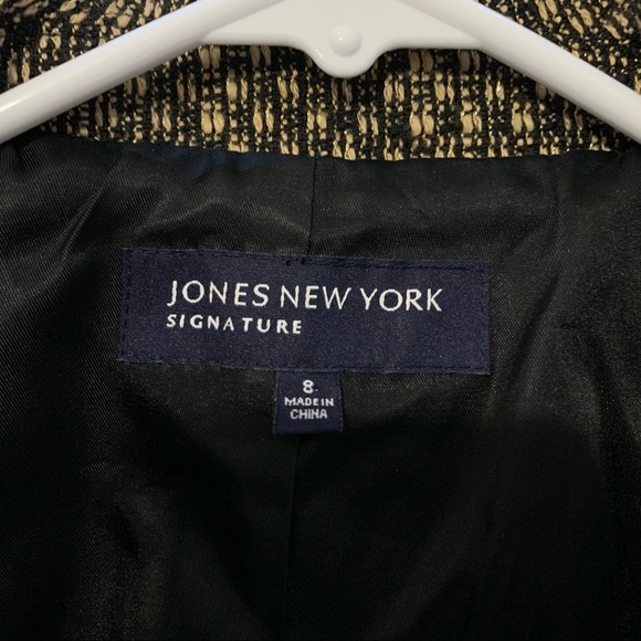 🧡3/$30 Jones New York Signature Ruffled Blazer - Picture 3 of 9